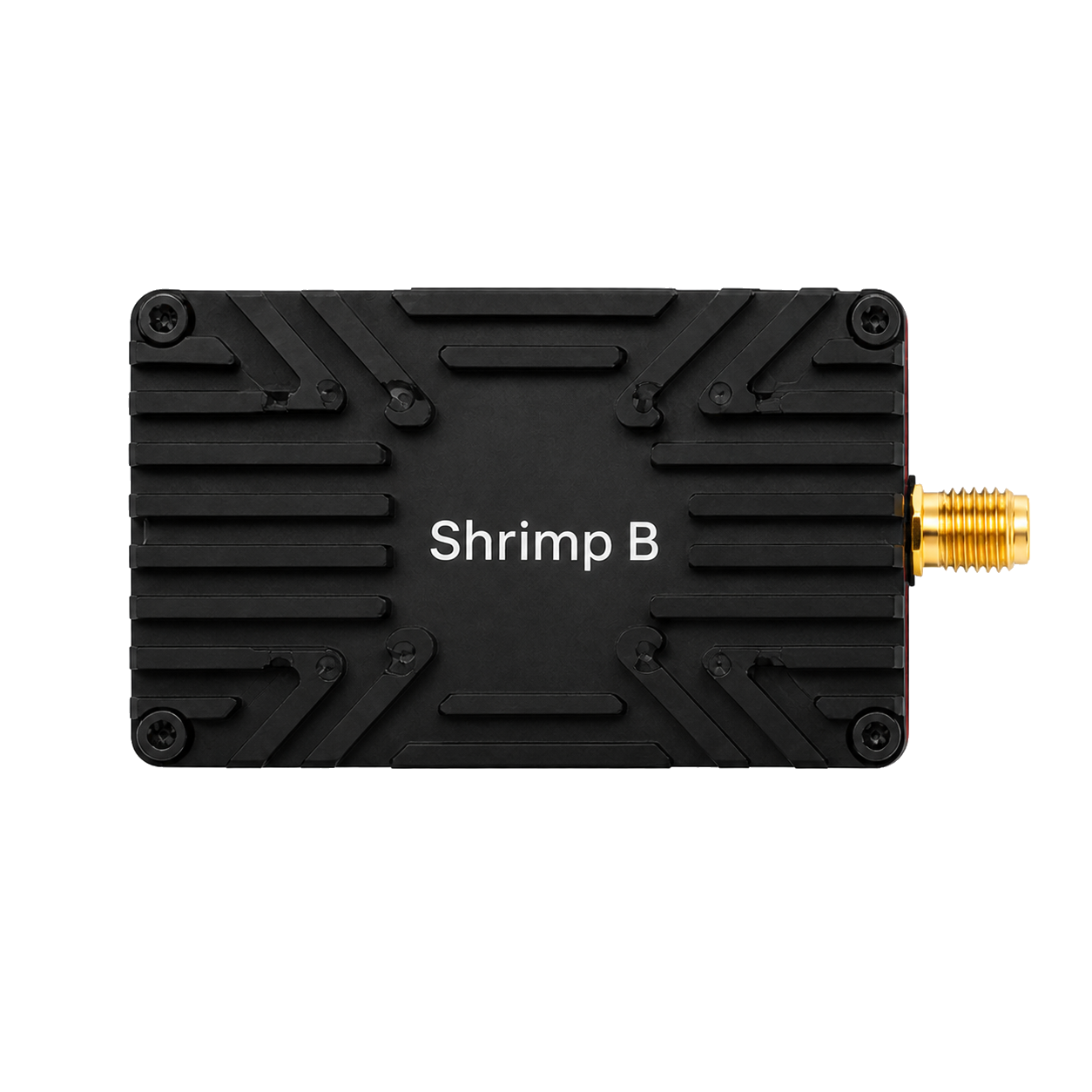 正面横向摆放的 Shrimp B 5.8GHz 10W 图传